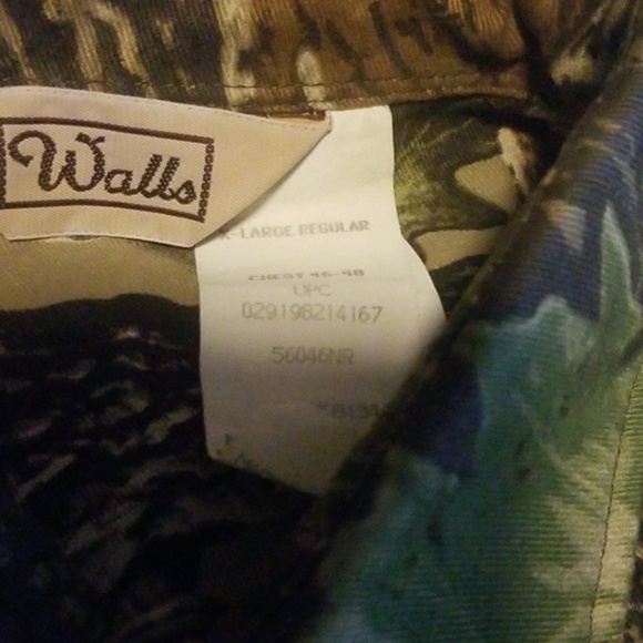 WALLS Camo-Hunting shirt/ pant set - Picture 7 of 8